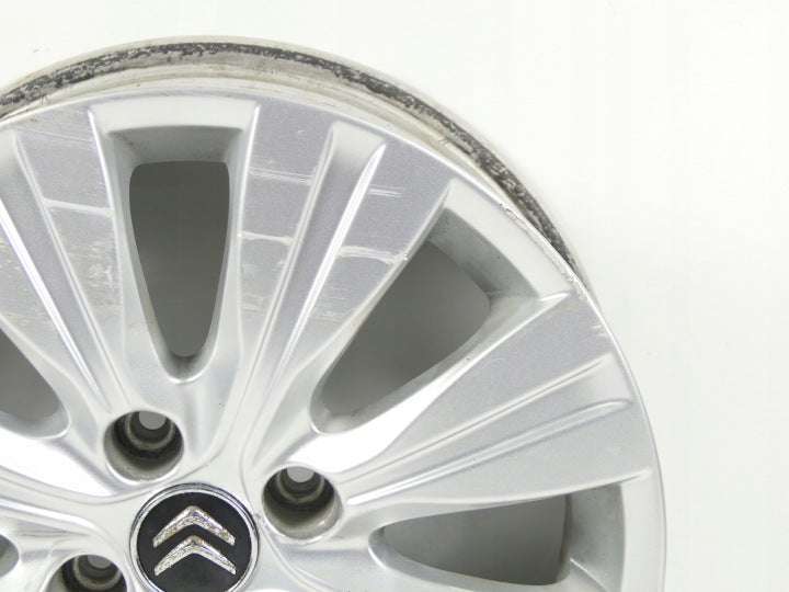 1x Alufelge 16 Zoll 6.0" 4x108 23ET 9681810880 9675562577 Citroën Picasso I C3 FEL1946759698qa