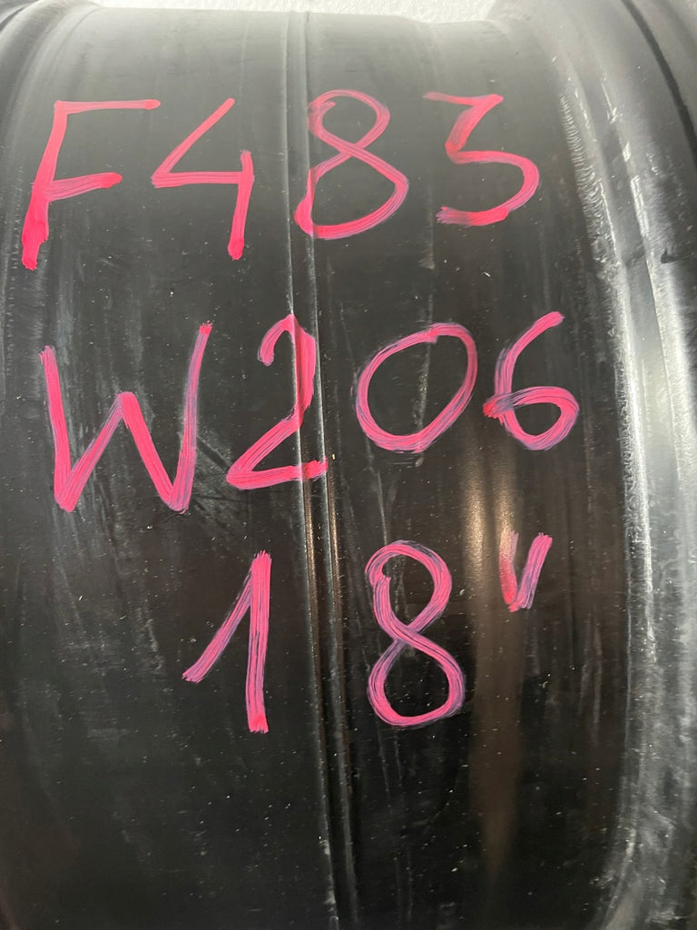 1x Alufelge 18 Zoll 9.0" 5x112 58ET Glanz Graphit A2064016600 Mercedes-Benz W206 FEL9573449609hh