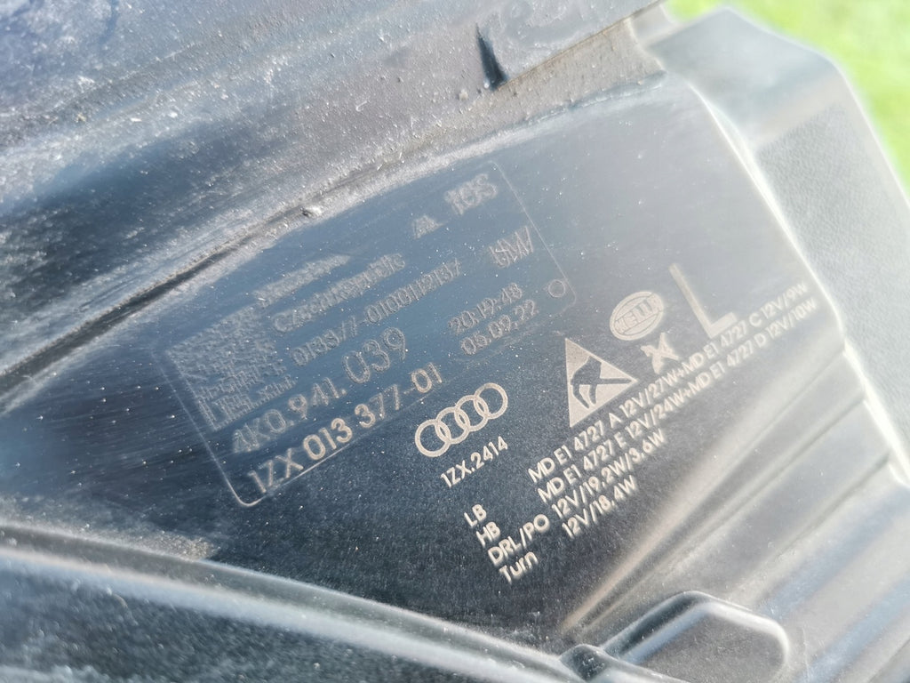 Frontscheinwerfer Audi A6 C8 4K0941039 LED Ein Stück (Rechts oder Links) SCH2190308855ez