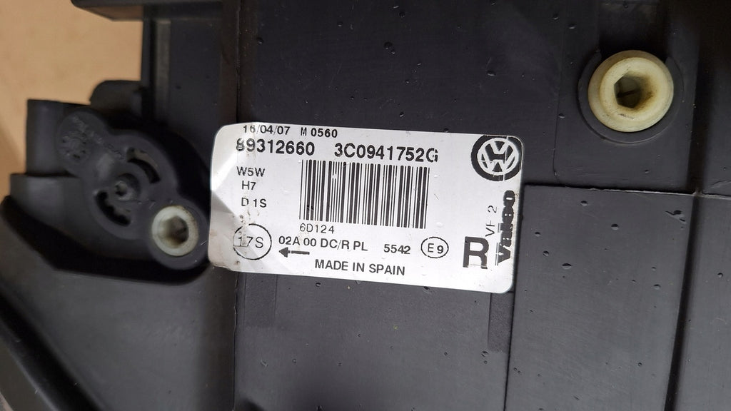 Frontscheinwerfer VW Passat 3C0941752G Xenon Rechts Scheinwerfer Headlight SCH7286372838ix
