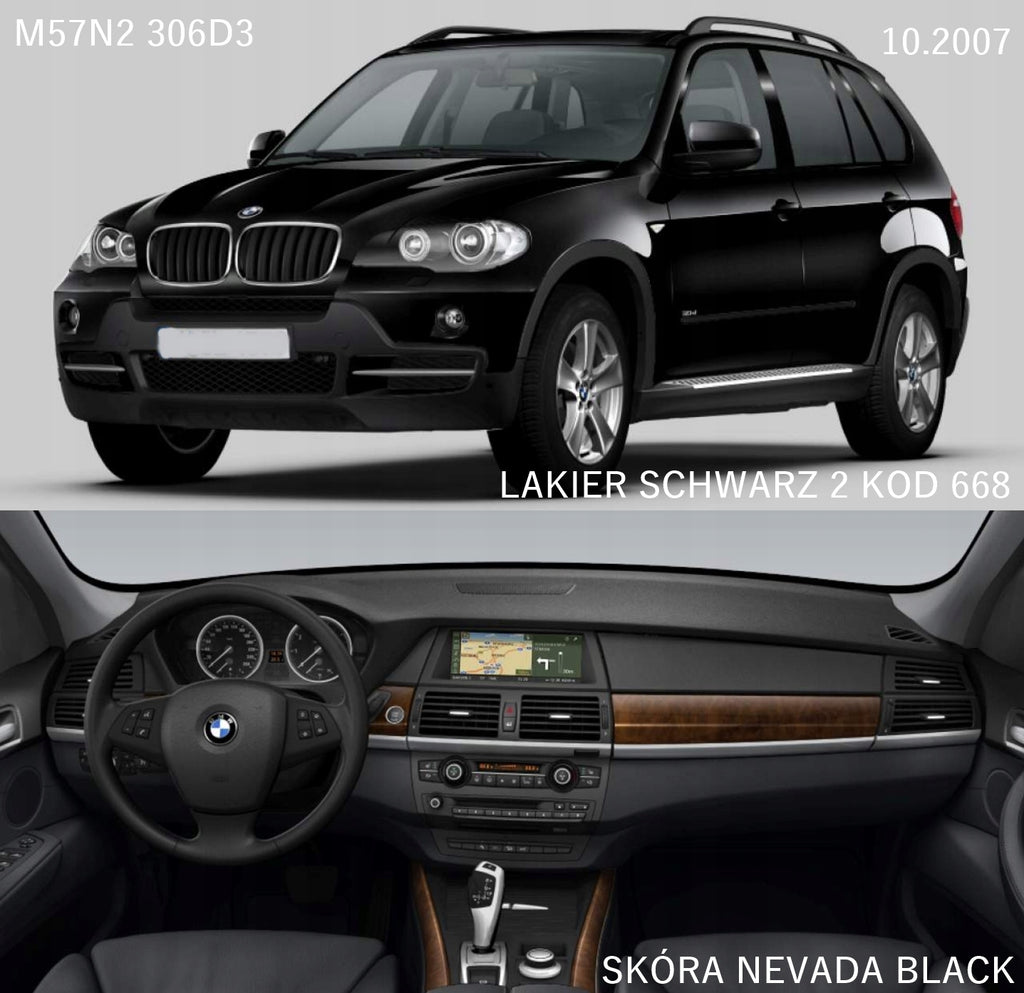 Außenspiegel Seitenspiegel BMW X5 E70 Rechts Schwarz Side Mirror