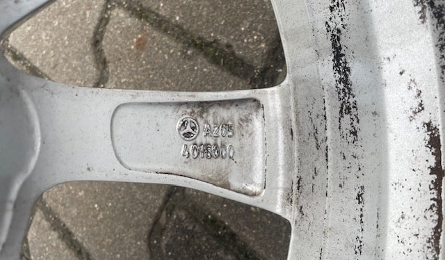 1x Alufelge 17 Zoll 7.0" 5x112 48 5ET A2054018000 Mercedes-Benz W205 Rim Wheel FEL3241405104ht