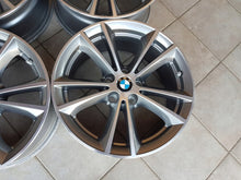 Load image into Gallery viewer, 4x Alufelge 17 Zoll 7.5" 5x112 27ET Glanz Grau 6863417 BMW G31 G21 G30 G20 Mg 5 FEL5976003271ww