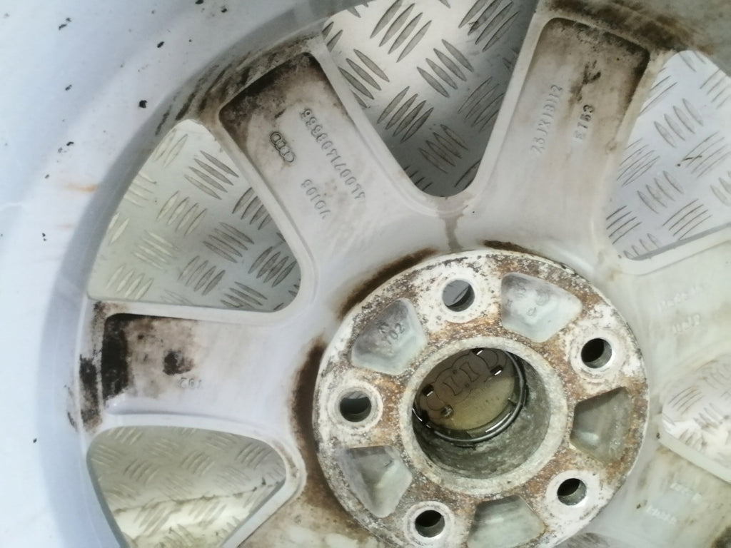 4x Alufelge 18 Zoll 7.5" 5x130 53ET Silber 4L0071498666 Audi Q7 Rim Wheel FEL7415699657ws