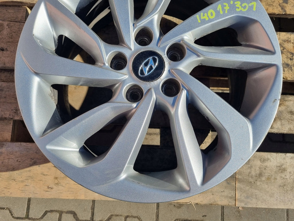 1x Alufelge 17 Zoll 7.0" 5x114.3 51ET 52910-D7260 Hyundai Tucson Rim Wheel FEL7834929980xu