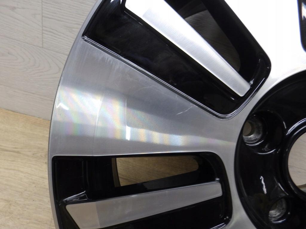 1x Alufelge 15 Zoll 5.0" 4x100 35ET Glanz Silber 1S0601025 VW Up Rim Wheel FEL9333459504yr