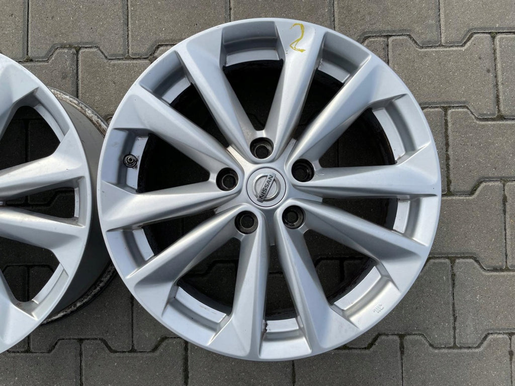 1x Alufelge 17 Zoll 7.0" 5x114.3 40ET Glanz Silber Nissan Qashqai I J11 FEL5481049351ep