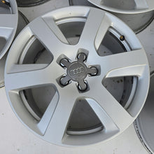 Load image into Gallery viewer, 4x Alufelge 17 Zoll 7.0" 5x112 25ET Glanz Silber 4G8601025H Audi C6 A4 B8 FEL6047405553ym