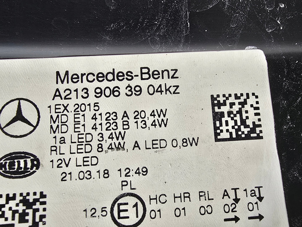 Frontscheinwerfer Mercedes-Benz W213 A2139063904 Full LED Rechts oder Links SCH6741627997sf