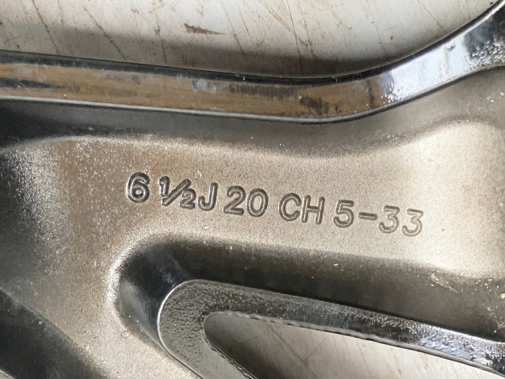 1x Alufelge 20 Zoll 6.5" 5x114.3 33ET 403000578R Renault Grand Rim Wheel FEL8465377782qh