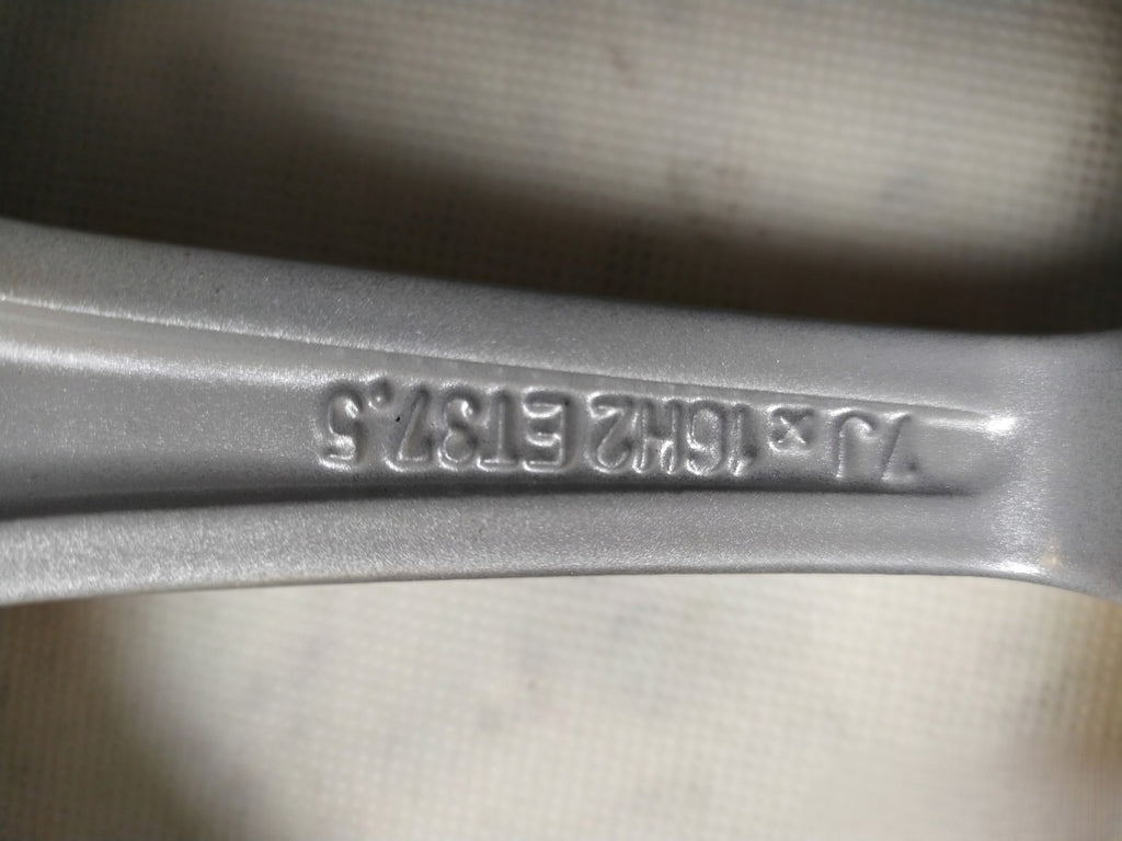 1x Alufelge 16 Zoll 7.0" 5x112 37 5ET A1724010002 Mercedes-Benz Slc R172 Slk