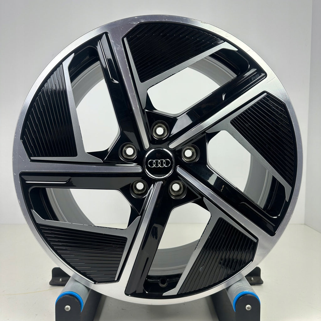 1x Alufelge 20 Zoll 9.0" 5x130 54ET Glanz Schwarz 4J3601025F Audi E-Tron Gt FEL1428442938sq