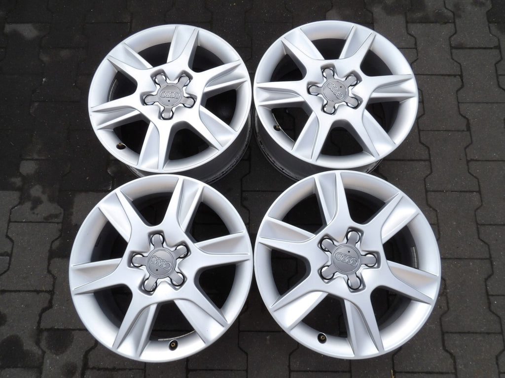 4x Alufelge 16 Zoll 6.5" 5x112 50ET Audi Rim Wheel FEL3218162123ak