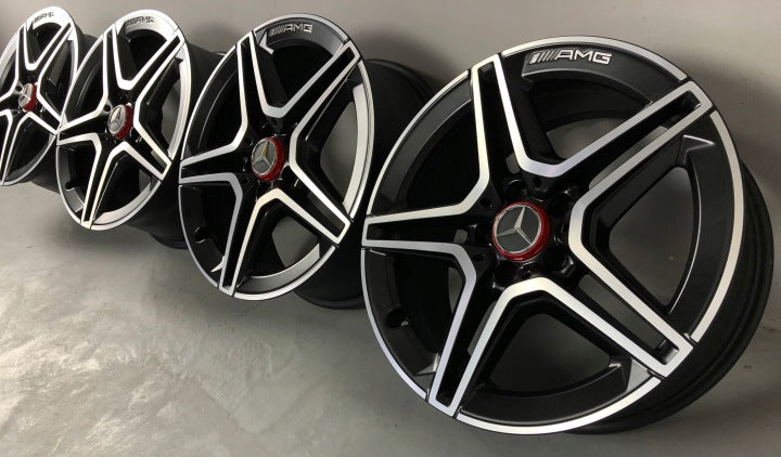 4x Alufelge 18 Zoll 7.5" 5x112 44ET A2054019500 Mercedes-Benz Amg Rim Wheel FEL3031212753ey