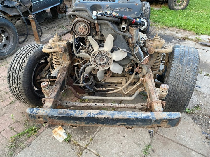 Motor Toyota Land Cruiser 1KD 200TKm Diesel Engine Unkomplett MOT7889422499gc