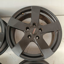 Laden Sie das Bild in den Galerie-Viewer, 4x Alufelge 16 Zoll 7.0" 5x112 40ET Glanz Schwarz Audi I Rim Wheel FEL7218775203no
