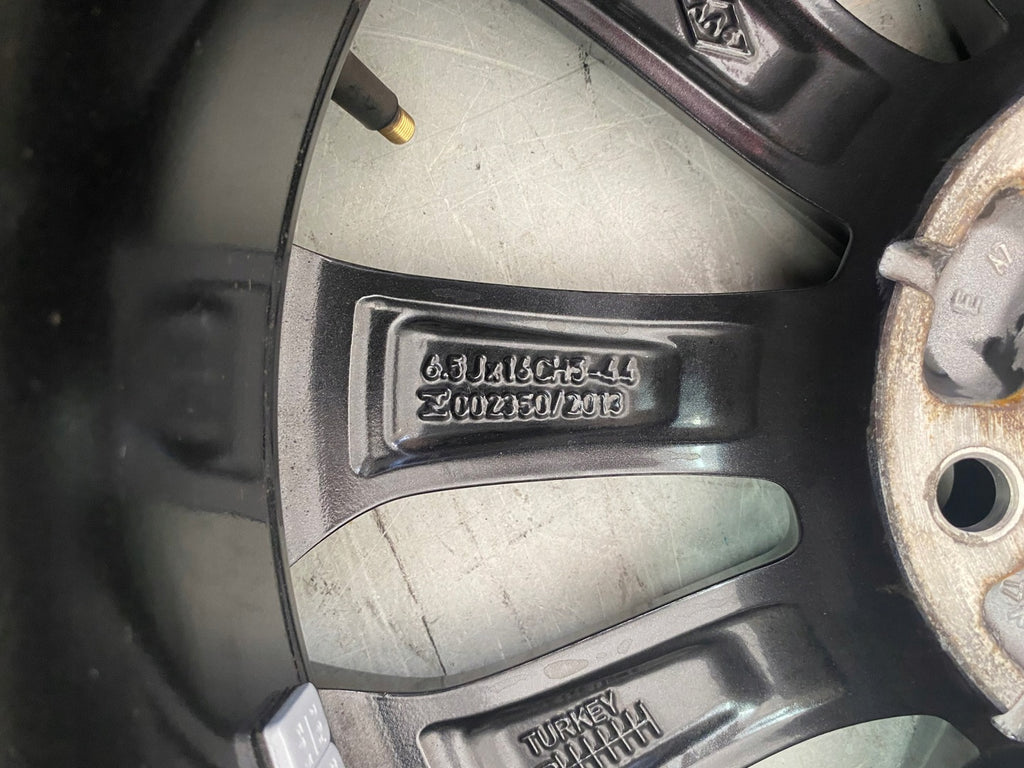 1x Alufelge 16 Zoll 6.5" 5x114.3 44ET 403008128R Renault Zoe Rim Wheel