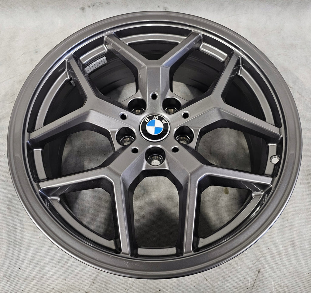 1x Alufelge 18 Zoll 7.5" 5x112 23ET Matt Grau 5A324D5 BMW Rim Wheel FEL6625587323dw
