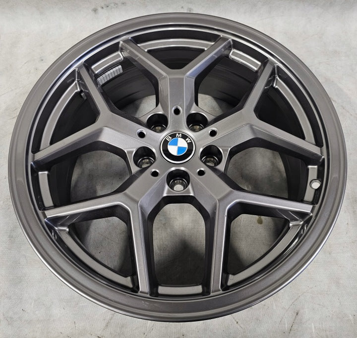 1x Alufelge 18 Zoll 7.5" 5x112 23ET Matt Grau 5A324D5 BMW Rim Wheel FEL6625587323dw
