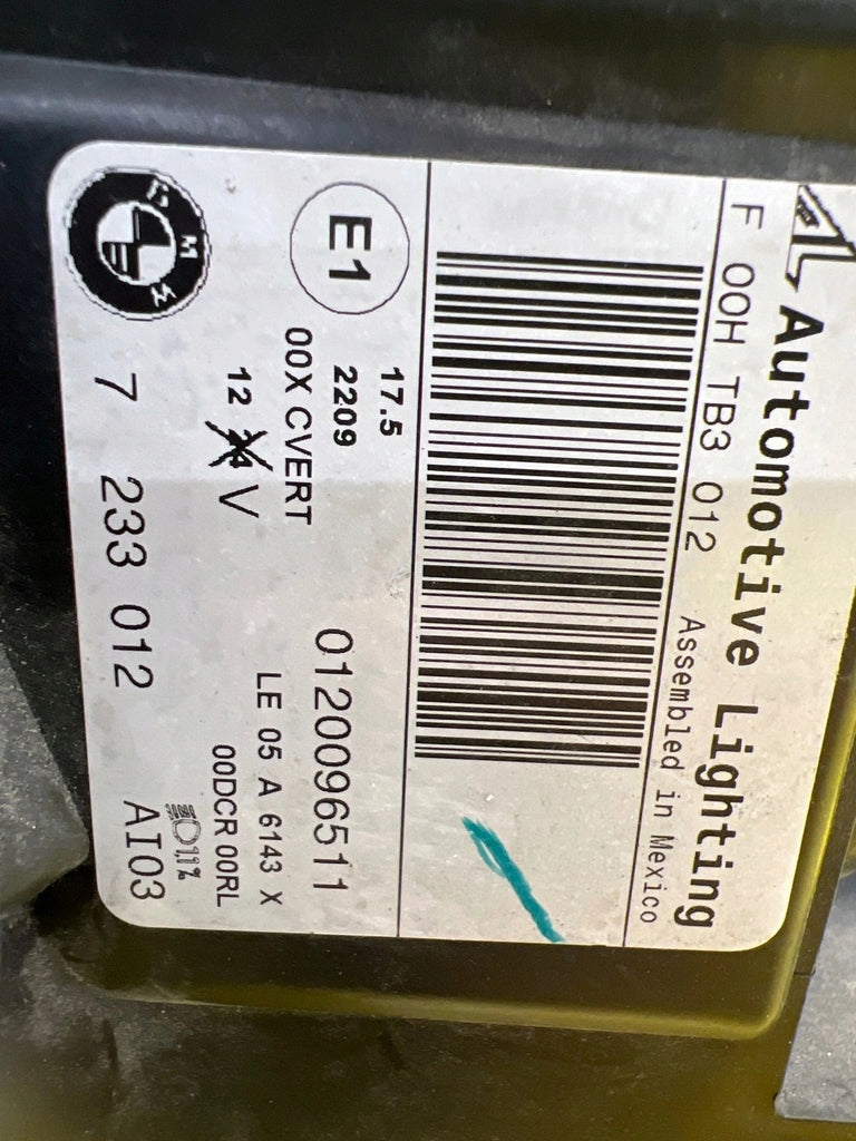 Frontscheinwerfer BMW X5 E70 7233012 Xenon Rechts Scheinwerfer Headlight SCH7847337403db