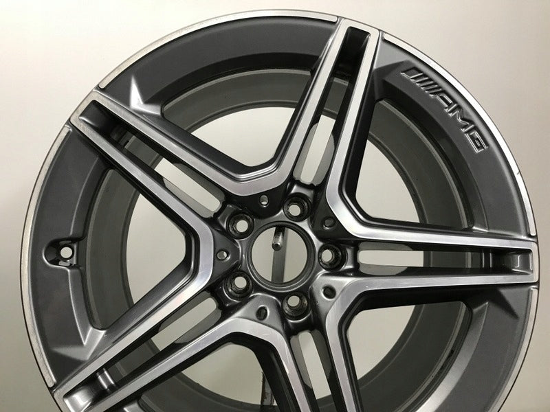 1x Alufelge 19 Zoll 10.0" 5x112 48ET Glanz Graphit A2234011400 Mercedes-Benz Mg FEL9554133126bc
