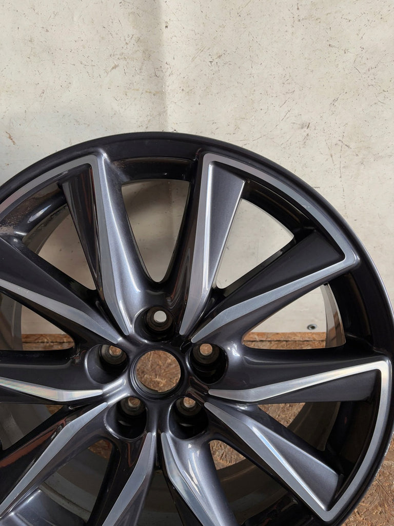 1x Alufelge 19 Zoll 7.0" 5x114.3 45ET Glanz Grau 9965117090 Mazda Cx-5 Mg