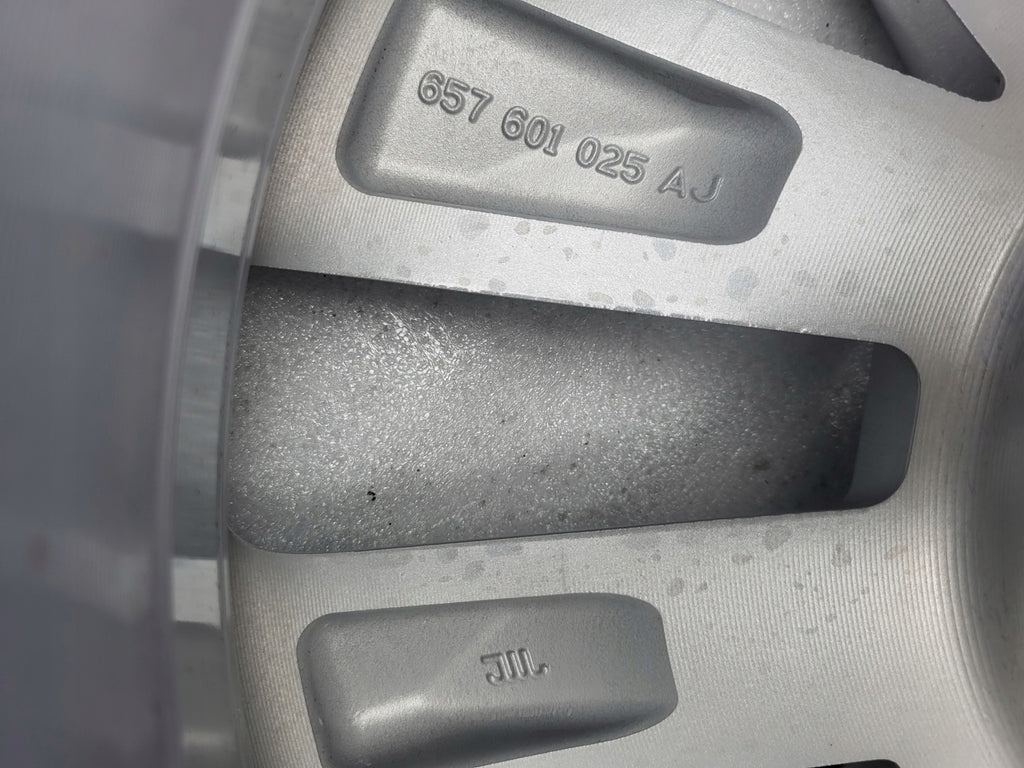 1x Alufelge 16 Zoll 6.0" 5x100 38ET Glanz Silber 657601025AJ Skoda Scala Kamiq FEL4320244228jn