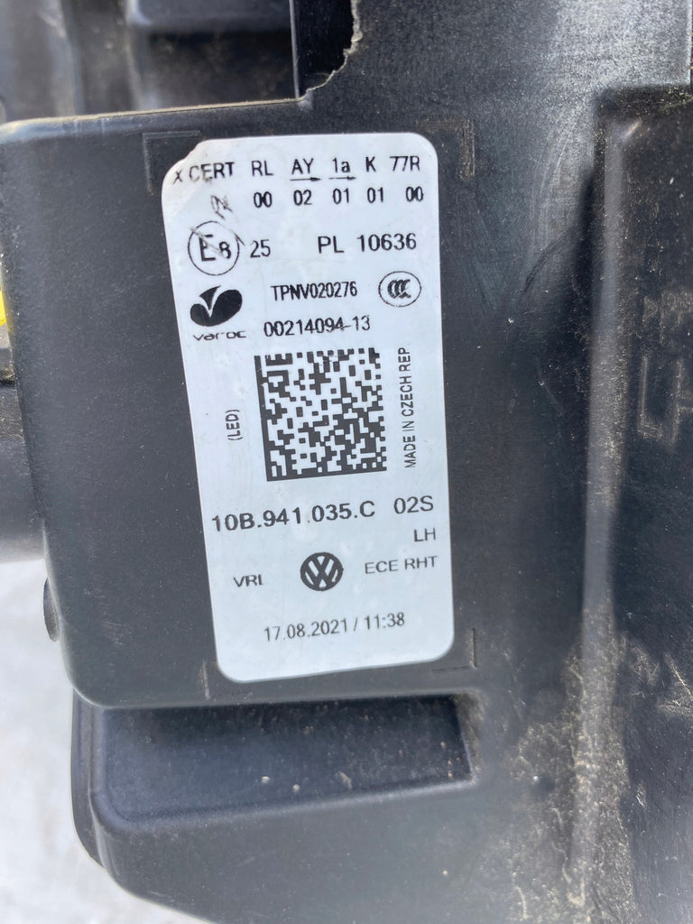 Frontscheinwerfer VW 10B941035C LED Links Scheinwerfer Headlight SCH4565640034qe