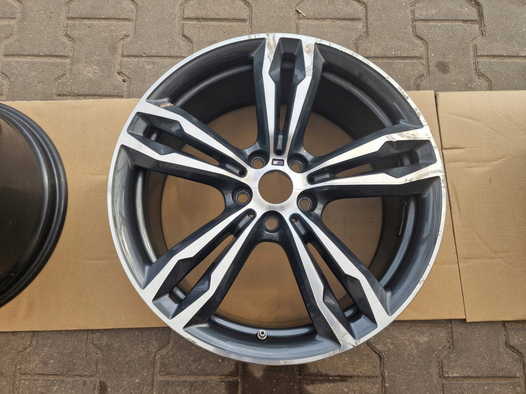 1x Alufelge 19 Zoll 8.0" 5x112 47ET Glanz Graphit 7849120 BMW F48 Rim Wheel FEL7299602011ih