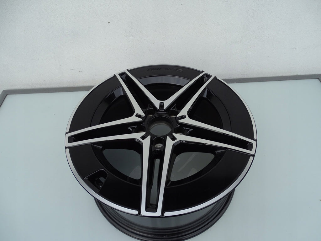 1x Alufelge 18 Zoll 8.5" 5x112 52ET Glanz Schwarz A2064011800 Mercedes-Benz W206 FEL6169558455jy