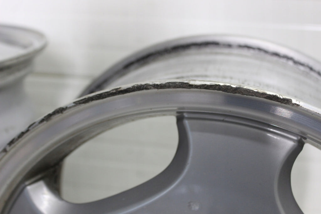 4x Alufelge 16 Zoll 7.0" 5x112 37ET Glanz Silber A2084010102 Mercedes-Benz W210 FEL2354113835vg