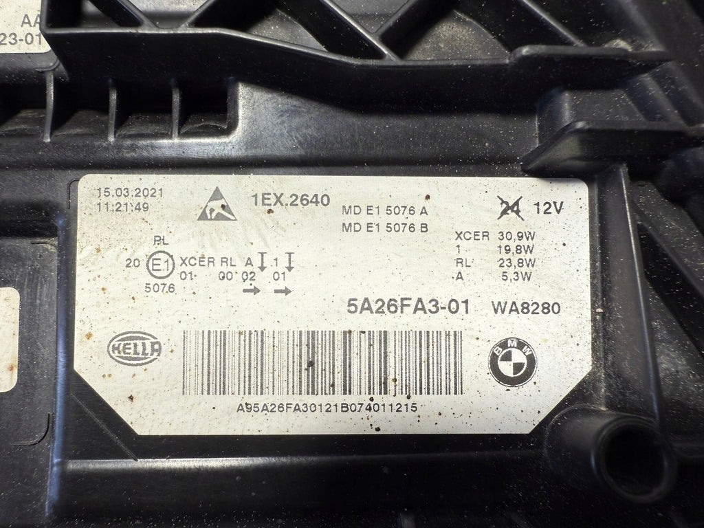 Frontscheinwerfer BMW 5 G31 G30 5A26FA3-01 Links Scheinwerfer Headlight SCH2877644320je