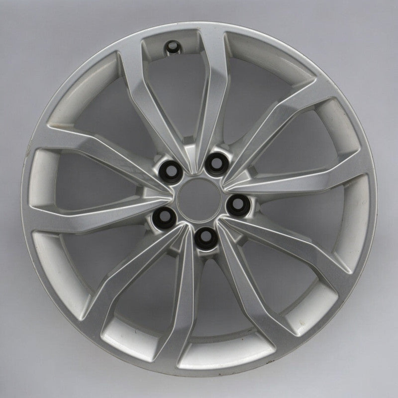 1x Alufelge 18 Zoll 7.5" 5x112 39ET Glanz Silber 8W0601025 Audi Rim Wheel