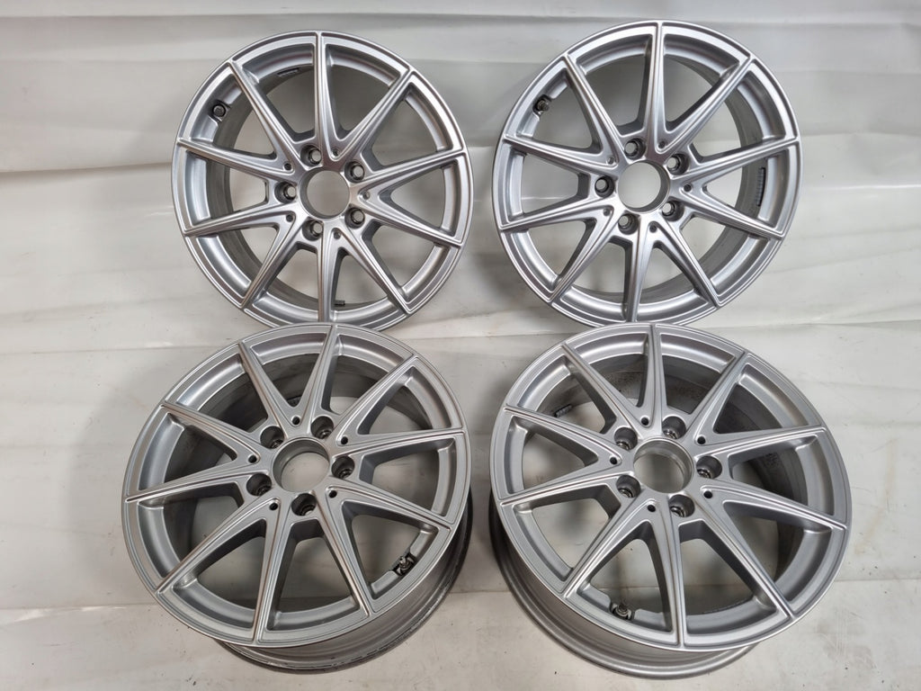 4x Alufelge 16 Zoll 6.5" 5x112 44ET Glanz Silber A1774011100 Mercedes-Benz W177 FEL8299503487qu