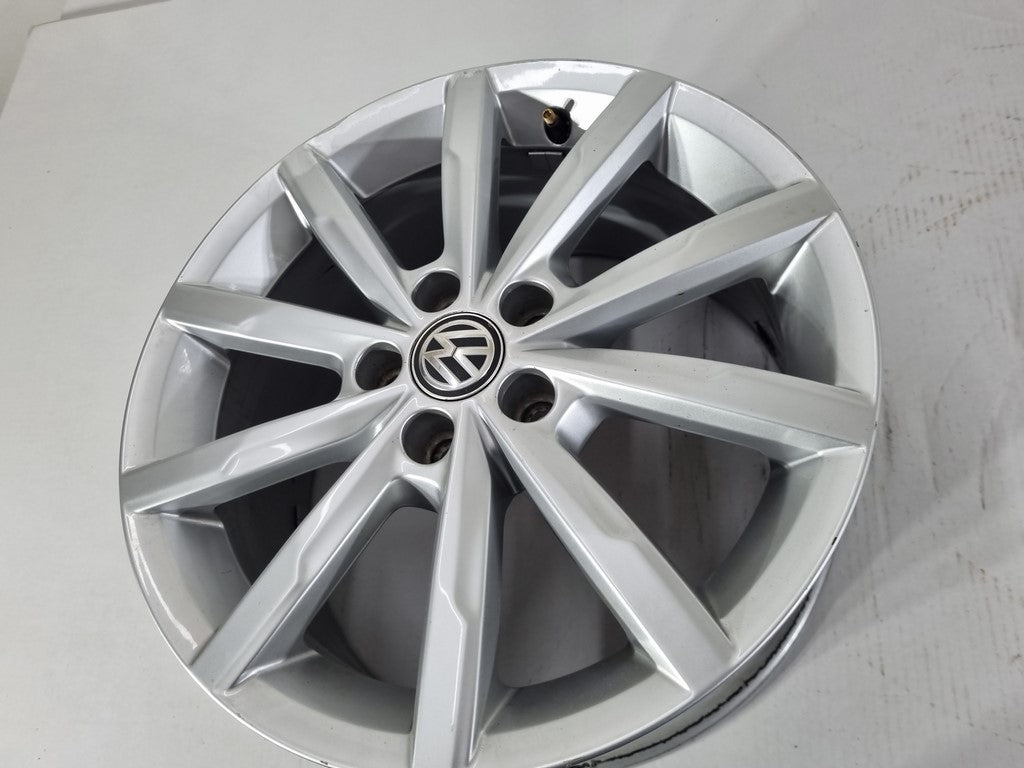 1x Alufelge 16 Zoll 7.0" 5x100 46ET Glanz Grau 6C0601025A VW I Rim Wheel FEL4583225319el