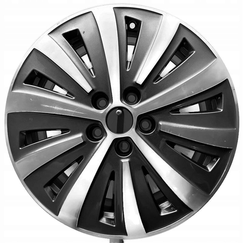 1x Alufelge 17 Zoll 6.5" 5x112 41ET Glanz Graphit 3V0601025 Mg Superb Rim Wheel