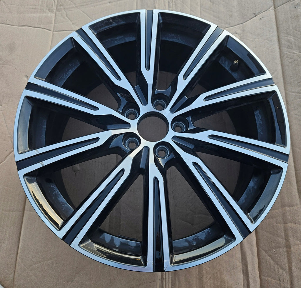 1x Alufelge 19 Zoll 7.5" 5x108 50ET Glanz Schwarz 31423852 Volvo Xc60 Rim Wheel FEL6283458223pt