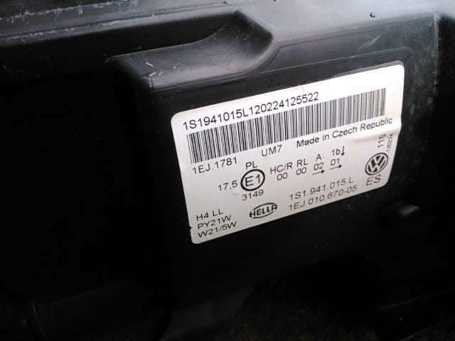 Frontscheinwerfer VW Up 1EJ010670-05 Links Scheinwerfer Headlight