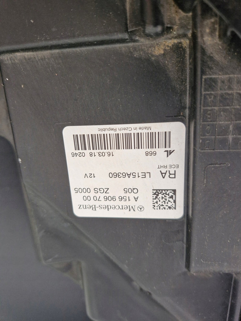Frontscheinwerfer Mercedes-Benz Gla A1569067000 Rechts Scheinwerfer Headlight SCH6520322489qr