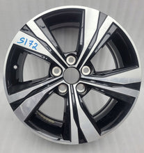 Laden Sie das Bild in den Galerie-Viewer, 1x Alufelge 17 Zoll 6.5" 5x114.3 35ET Glanz Silber PW457-16001 Toyota Corolla FEL5235692415qs