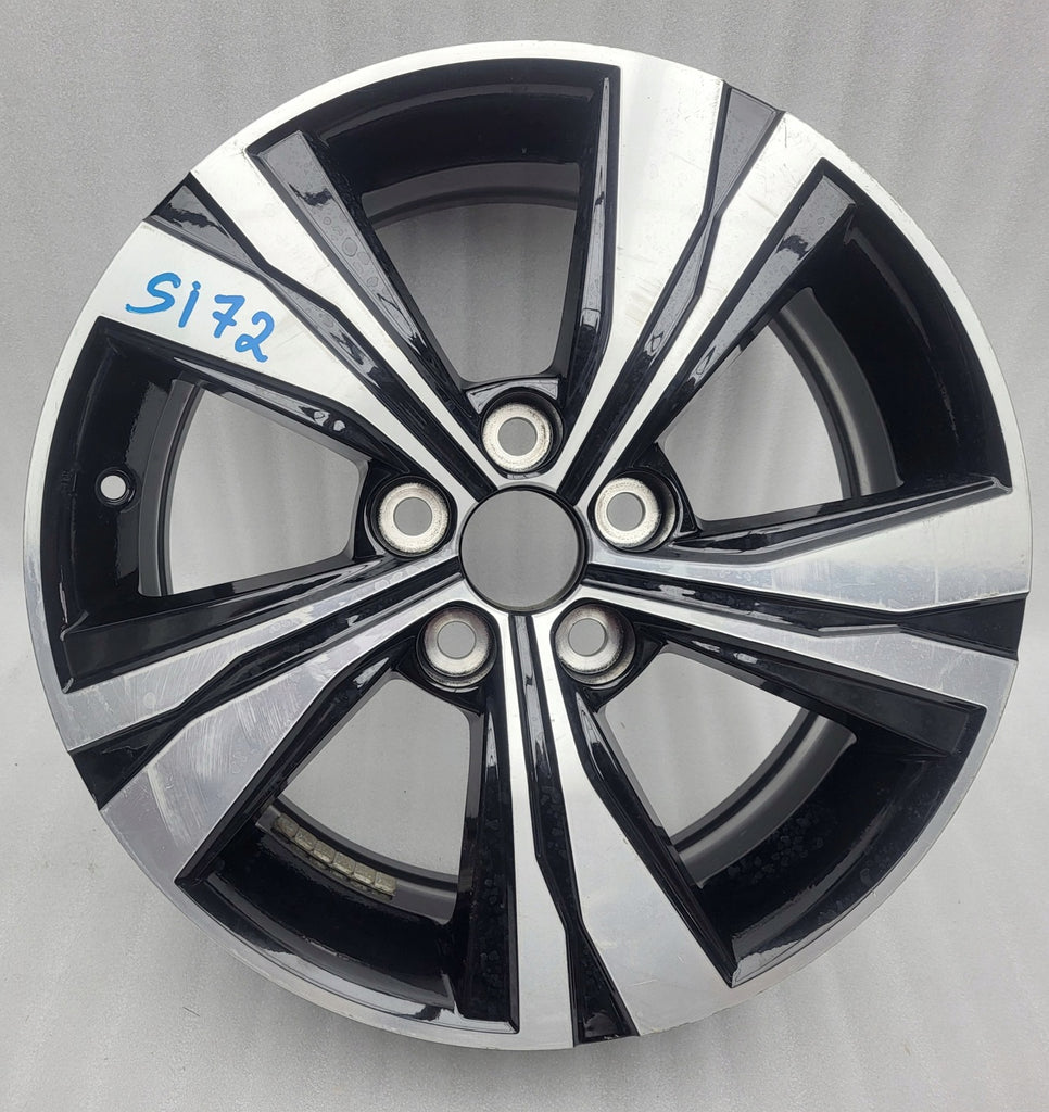 1x Alufelge 17 Zoll 6.5" 5x114.3 35ET Glanz Silber PW457-16001 Toyota Corolla FEL5235692415qs