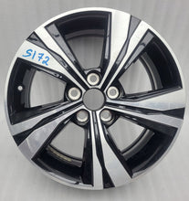 Load image into Gallery viewer, 1x Alufelge 17 Zoll 6.5" 5x114.3 35ET Glanz Silber PW457-16001 Toyota Corolla FEL5235692415qs