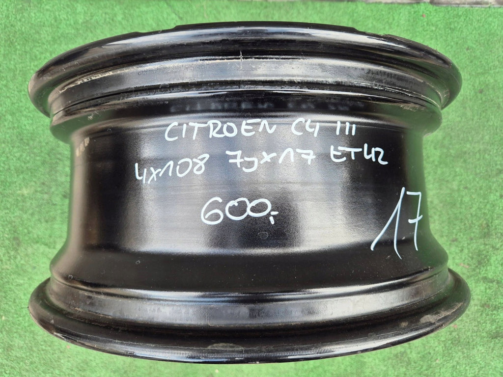 1x Alufelge 17 Zoll 4x108 9847195680BAX Citroën C4 Iii Rim Wheel FEL7630140441ci