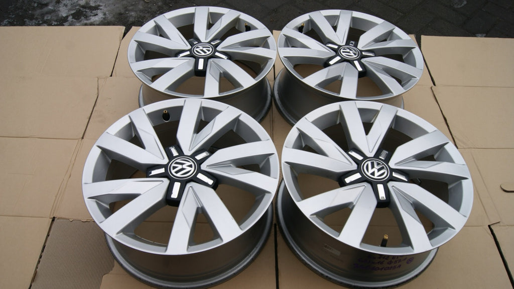 4x Alufelge 16 Zoll 6.5" 5x112 3GO601025A VW Passat Rim Wheel FEL8598072028of