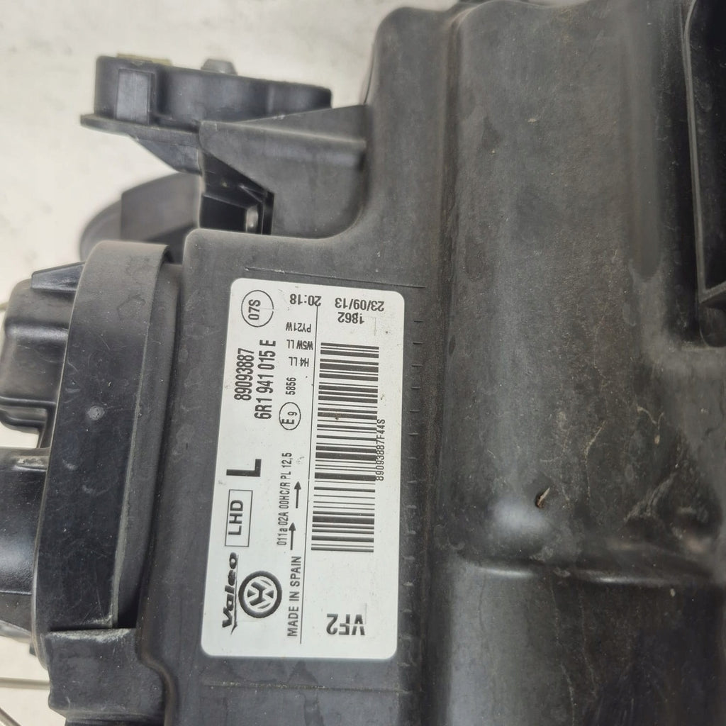 Frontscheinwerfer VW Polo 6R1941015E Links Scheinwerfer Headlight SCH3349379907ts