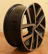 Load image into Gallery viewer, 1x Alufelge 18 Zoll 7.5" 5x112 51ET Glanz Silber 5G0601025CP VW Golf Vii FEL6137604788jg