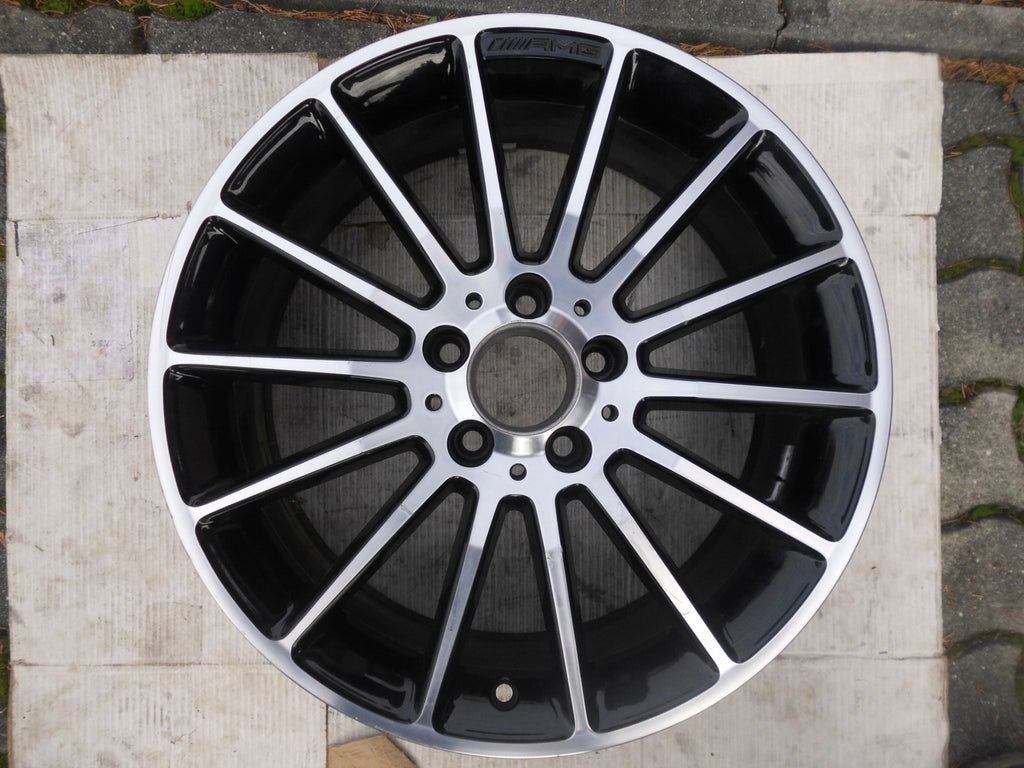 1x Alufelge 18 Zoll 7.5" 5x112 52ET Glanz Grau A1764010200 Mercedes-Benz W176 Mg FEL2499397705qg