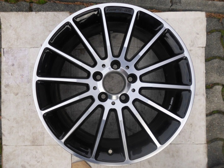 1x Alufelge 18 Zoll 7.5" 5x112 52ET Glanz Grau A1764010200 Mercedes-Benz W176 Mg FEL2499397705qg