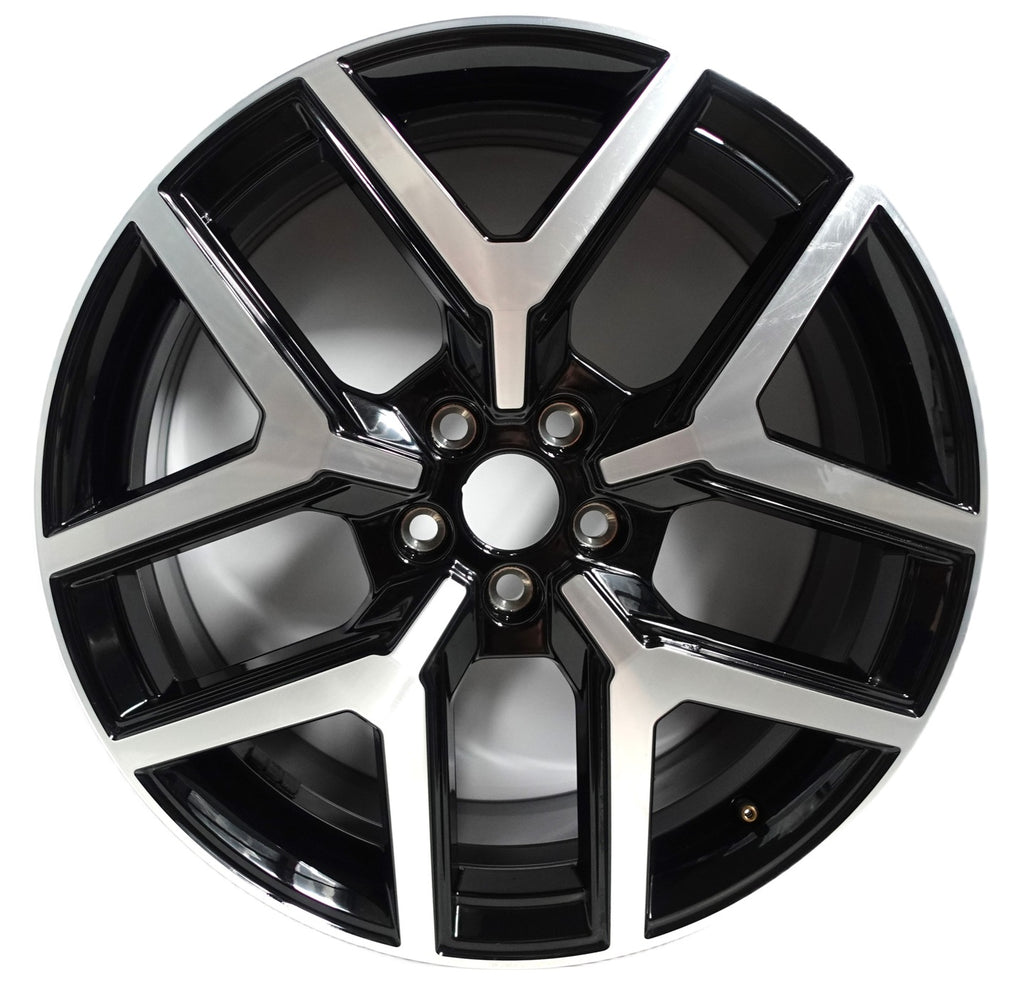 1x Alufelge 18 Zoll 7.0" 5x112 47ET Glanz Schwarz 6F9601025B Mg Arona Rim Wheel