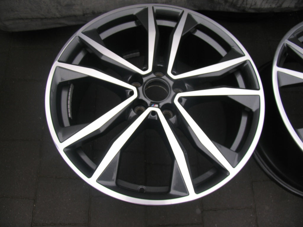 1x Alufelge 19 Zoll 8.0" 5x112 47ET Glanz Graphit 8008616 BMW Rim Wheel FEL5146663966sh